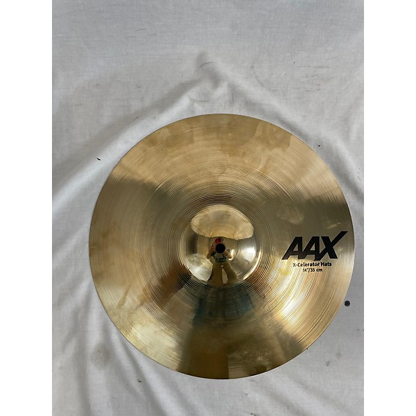 Used SABIAN 14in AAX X Celerator Hi Hat Pair Cymbal