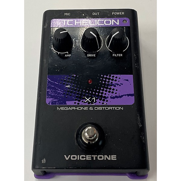 Used TC Helicon VOICETONE X1 Effect Pedal