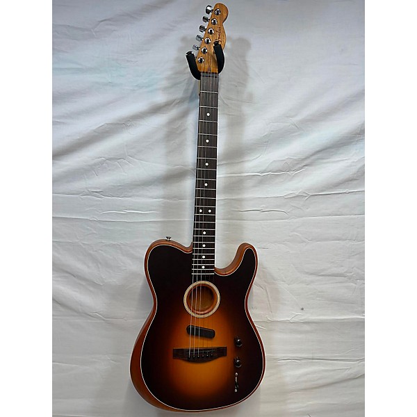 Used Fender Used Fender Acoustasonic Player Telecaster Sunburst Acoustic Electric Guitar