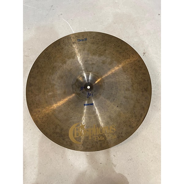 Used Bosphorus Cymbals 21in Philly Ride Cymbal