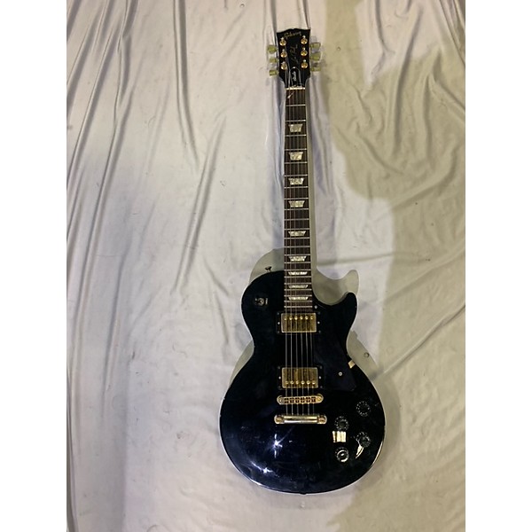 Used Gibson Used Gibson Les Paul Studio Black Solid Body Electric Guitar