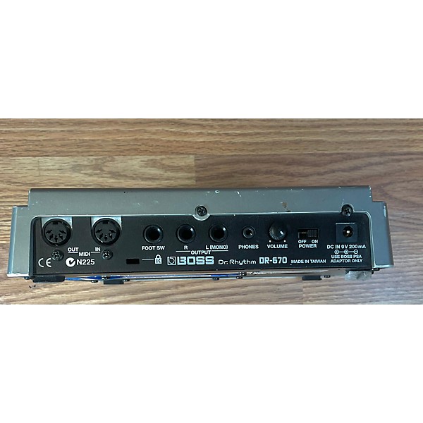 Used BOSS DR-670 MIDI Utility