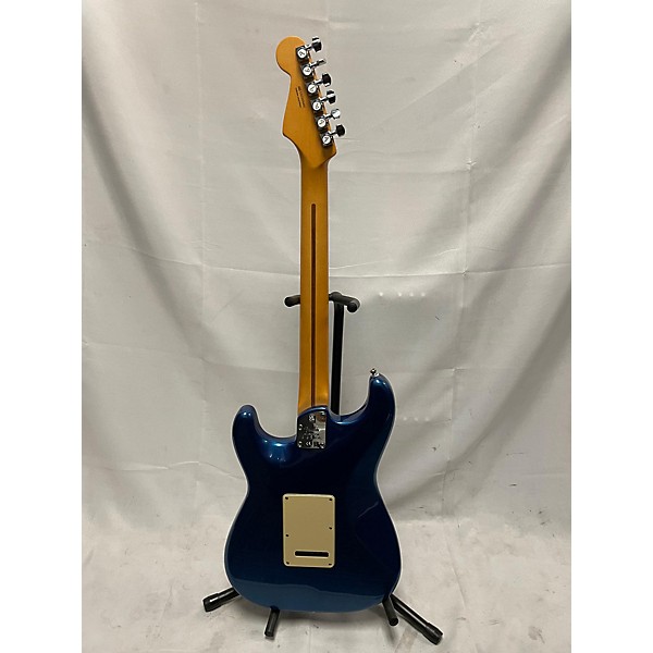 Used 2022 Fender American Ultra Stratocaster COBALT BLUE Solid Body Electric Guitar