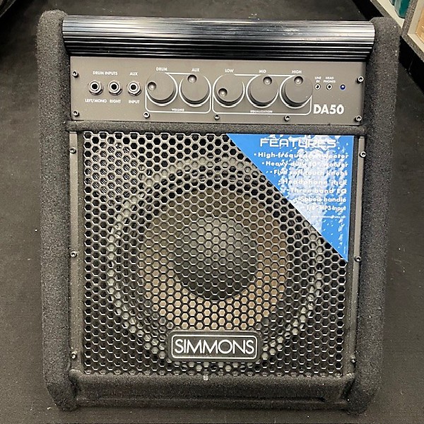 Used Simmons DA50 50W Drum Amplifier