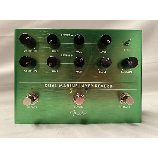 Used Fender Used Fender DUAL MARINE LAYER REVERB Effect Pedal