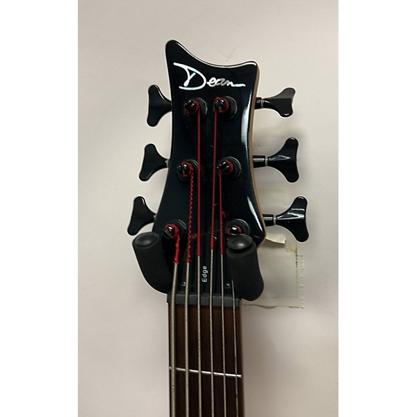 Used Dean Edge 6 6 String Electric Bass Guitar