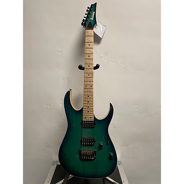 Used Ibanez Used 2016 Ibanez RG652FX Nebula Green Burst Solid Body Electric Guitar