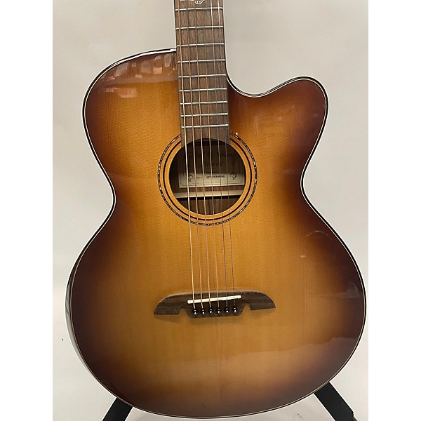 Used Alvarez Abt710ce Acoustic Electric Guitar