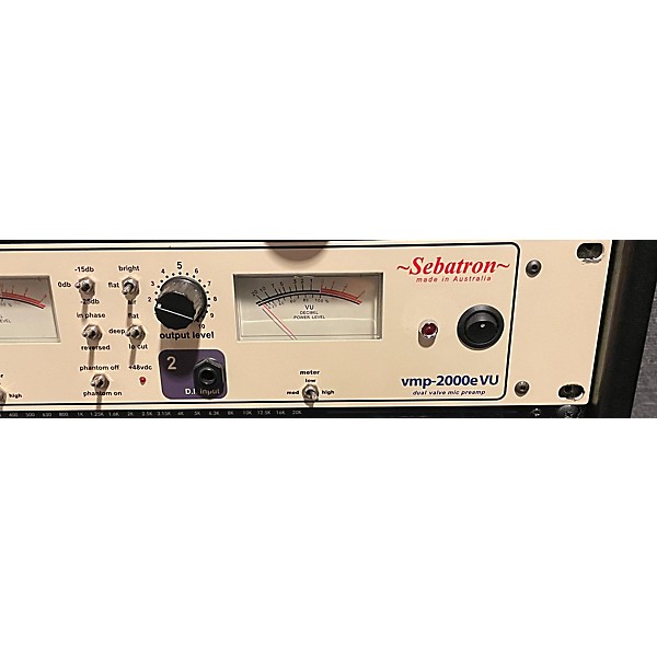 Used Used SEBATRON VMP2000E VU Microphone Preamp