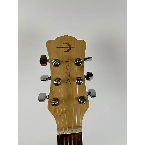 Used Luna WL BAMBOO DREAD Acoustic Guitar