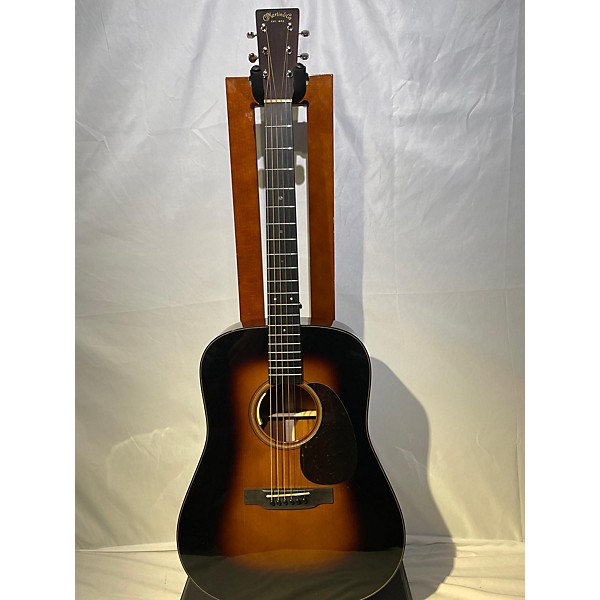 Used Used Martin CUSTOM D-18 GRUHN SPEC WITH SINKER MAHOGANY Sunburst Acoustic Guitar