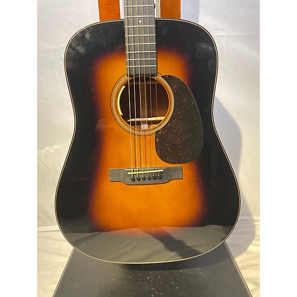 Used Used Martin CUSTOM D-18 GRUHN SPEC WITH SINKER MAHOGANY Sunburst Acoustic Guitar