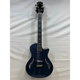 Used Taylor Used Taylor T5x Pro Blue Acoustic Electric Guitar