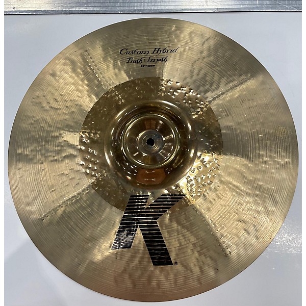 Used Zildjian 19in K Custom Hybrid Trash Smash Cymbal