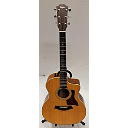 Used Taylor 214CE Deluxe Koa Acoustic Electric Guitar