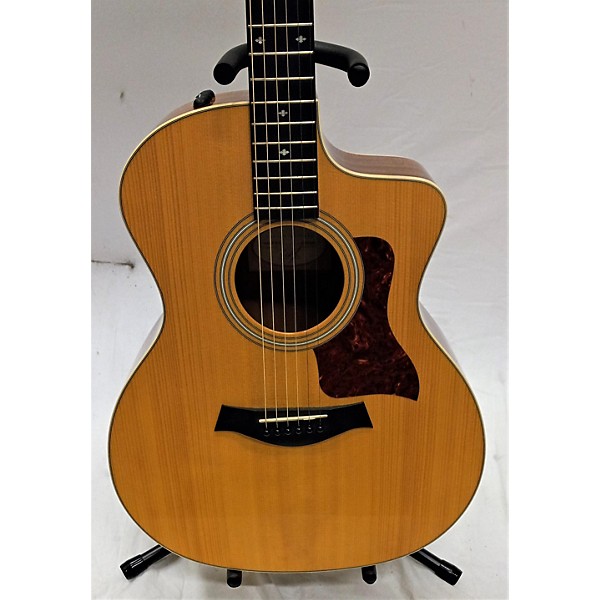 Used Taylor 214CE Deluxe Koa Acoustic Electric Guitar