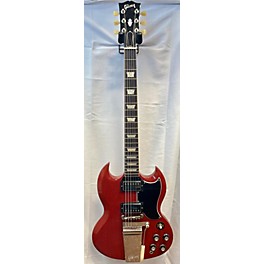 Used Gibson Used Gibson SG Standard 61 Maestro Vibrola Cherry Solid Body Electric Guitar