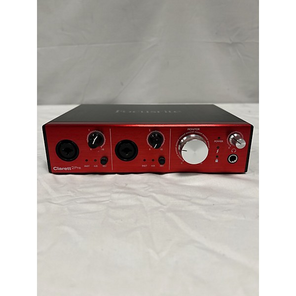 Used Focusrite Clarett 2Pre Audio Interface