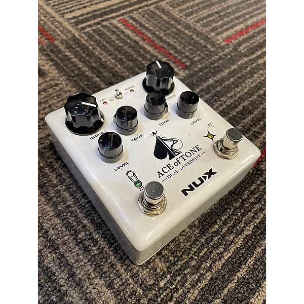 Used NUX Ace Of Tone Dual Overdrive Effect Pedal