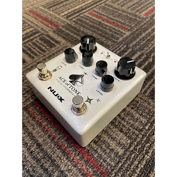 Used NUX Ace Of Tone Dual Overdrive Effect Pedal