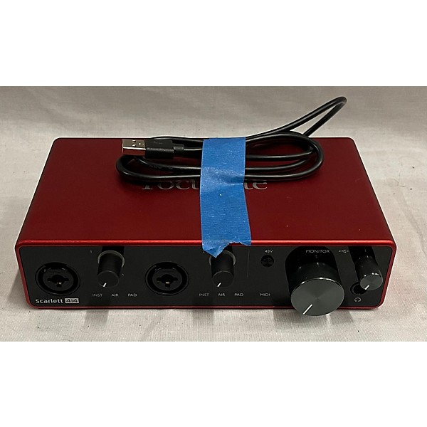 Used Focusrite Scarlett 4i4 Gen 3 Audio Interface