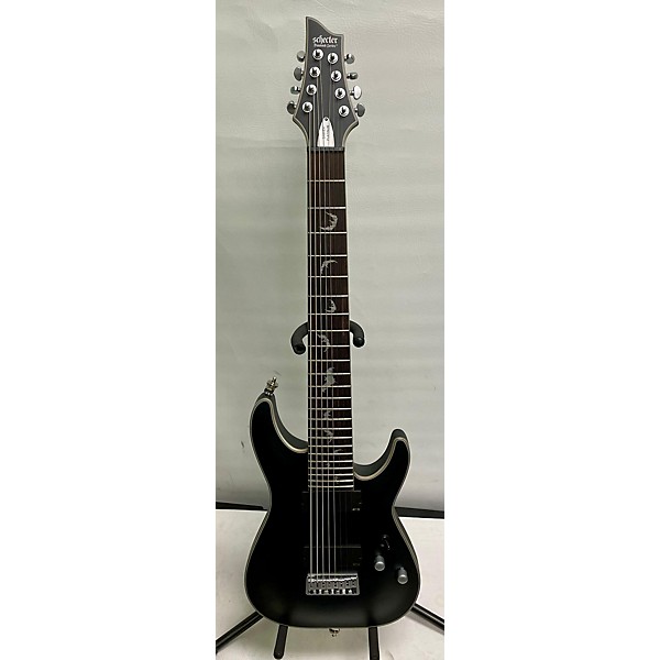 Used Schecter Guitar Research Used Schecter Guitar Research Damien C1 Platinum 8 Charcoal Solid Body Electric Guitar