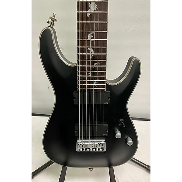 Used Schecter Guitar Research Used Schecter Guitar Research Damien C1 Platinum 8 Charcoal Solid Body Electric Guitar