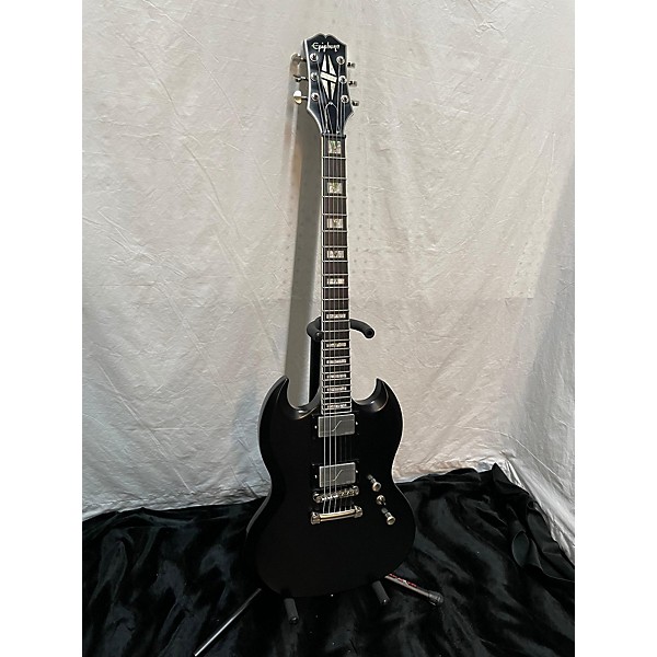 Used Epiphone Used Epiphone SG Prophecy Custom GX Satin Black Solid Body Electric Guitar