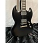 Used Epiphone Used Epiphone SG Prophecy Custom GX Satin Black Solid Body Electric Guitar