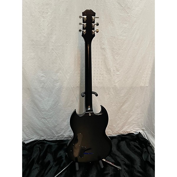 Used Epiphone Used Epiphone SG Prophecy Custom GX Satin Black Solid Body Electric Guitar