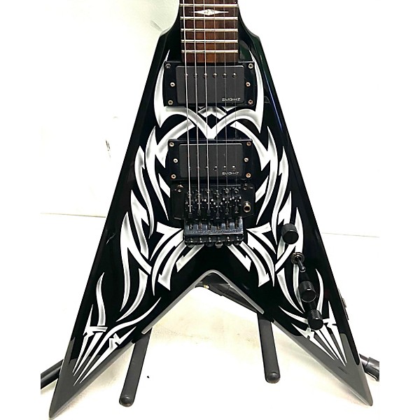 Used B.C. Rich Used B.C. Rich HKKVG2F Hand Crafted Kerry King Signature Speed V TRIBAL Solid Body Electric Guitar