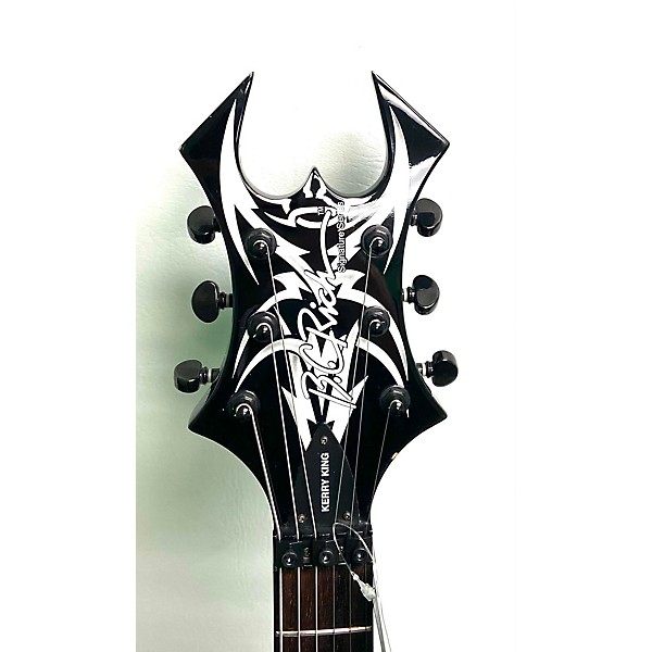 Used B.C. Rich Used B.C. Rich HKKVG2F Hand Crafted Kerry King Signature Speed V TRIBAL Solid Body Electric Guitar