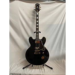 Used Epiphone Used Epiphone BB King Lucille Black And Gold Hollow Body Electric Guitar