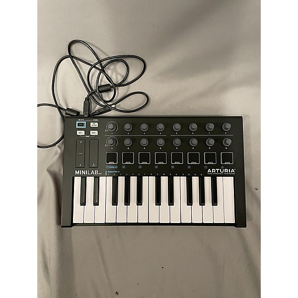 Used Arturia Minilab MKII MIDI Controller