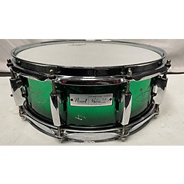 Used Pearl Used Pearl 14X5  Morgan Rose Signature Snare Drum Emerald Green