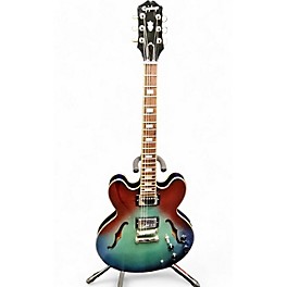 Used Epiphone Used Epiphone ES335 Blue Berry Burst Hollow Body Electric Guitar