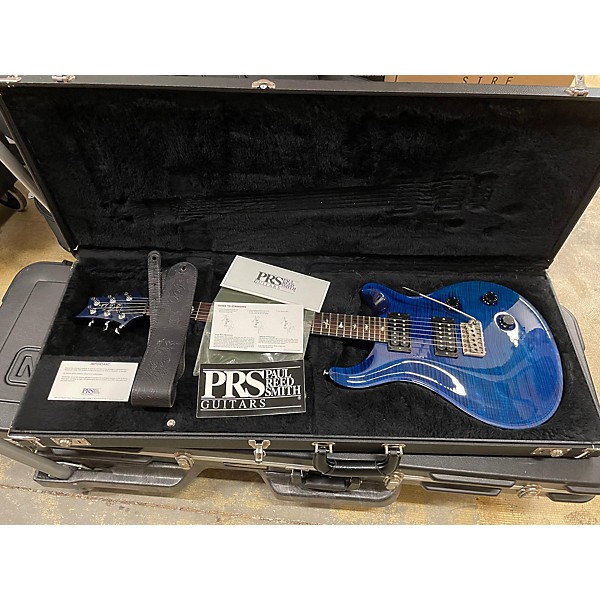 Used PRS Custom 24 10 Top Birds Solid Body Electric Guitar