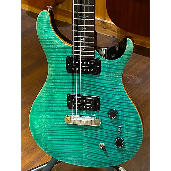 Used PRS Used PRS SE PAULS GUITAR Turquoise Solid Body Electric Guitar