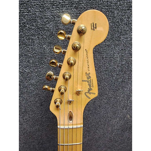 Used Fender Used Fender American Standard Stratocaster Cherry Sunburst Solid Body Electric Guitar