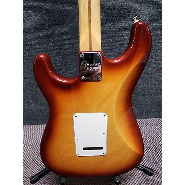 Used Fender Used Fender American Standard Stratocaster Cherry Sunburst Solid Body Electric Guitar