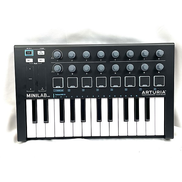 Used Arturia Minilab MKII MIDI Controller