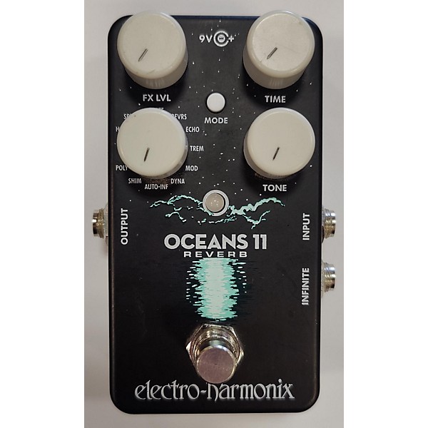 Used Electro-Harmonix Oceans 11 Reverb Effect Pedal