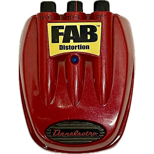 Used Danelectro Fab Distortion Effect Pedal