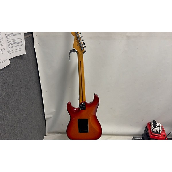 Used Fender Used Fender American Ultra Luxe Stratocaster PLASMA RED BURST Solid Body Electric Guitar