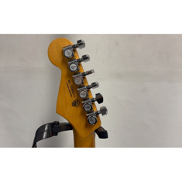 Used Fender Used Fender American Ultra Luxe Stratocaster PLASMA RED BURST Solid Body Electric Guitar