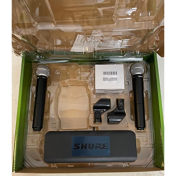 Used Shure BLX288 / SM58-H10 Handheld Wireless System