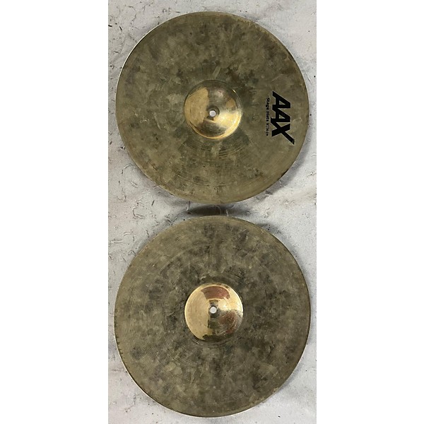 Used SABIAN Used SABIAN AAX Stage Hi Hat Pair Cymbal