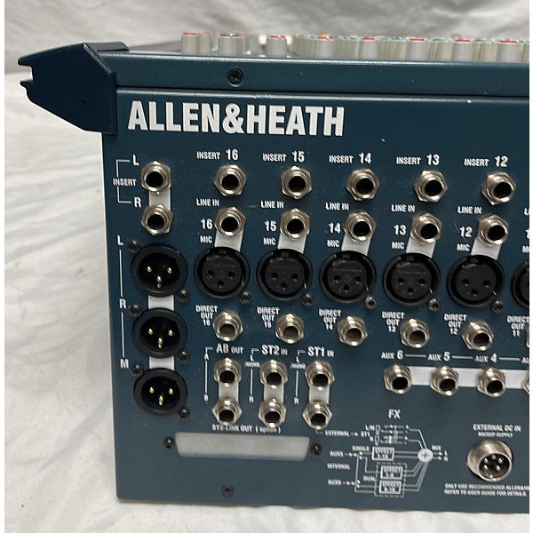 Used Allen & Heath MixWizard3 16:2 Unpowered Mixer