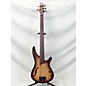 Used Ibanez SRH505F Natural Brown Burst Electric Bass Guitar thumbnail