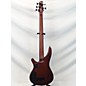 Used Ibanez SRH505F Natural Brown Burst Electric Bass Guitar